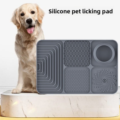 Pawzmello™ Multi-Zone Calming Mat — 5-in-1 Anxiety Relief for Dogs
